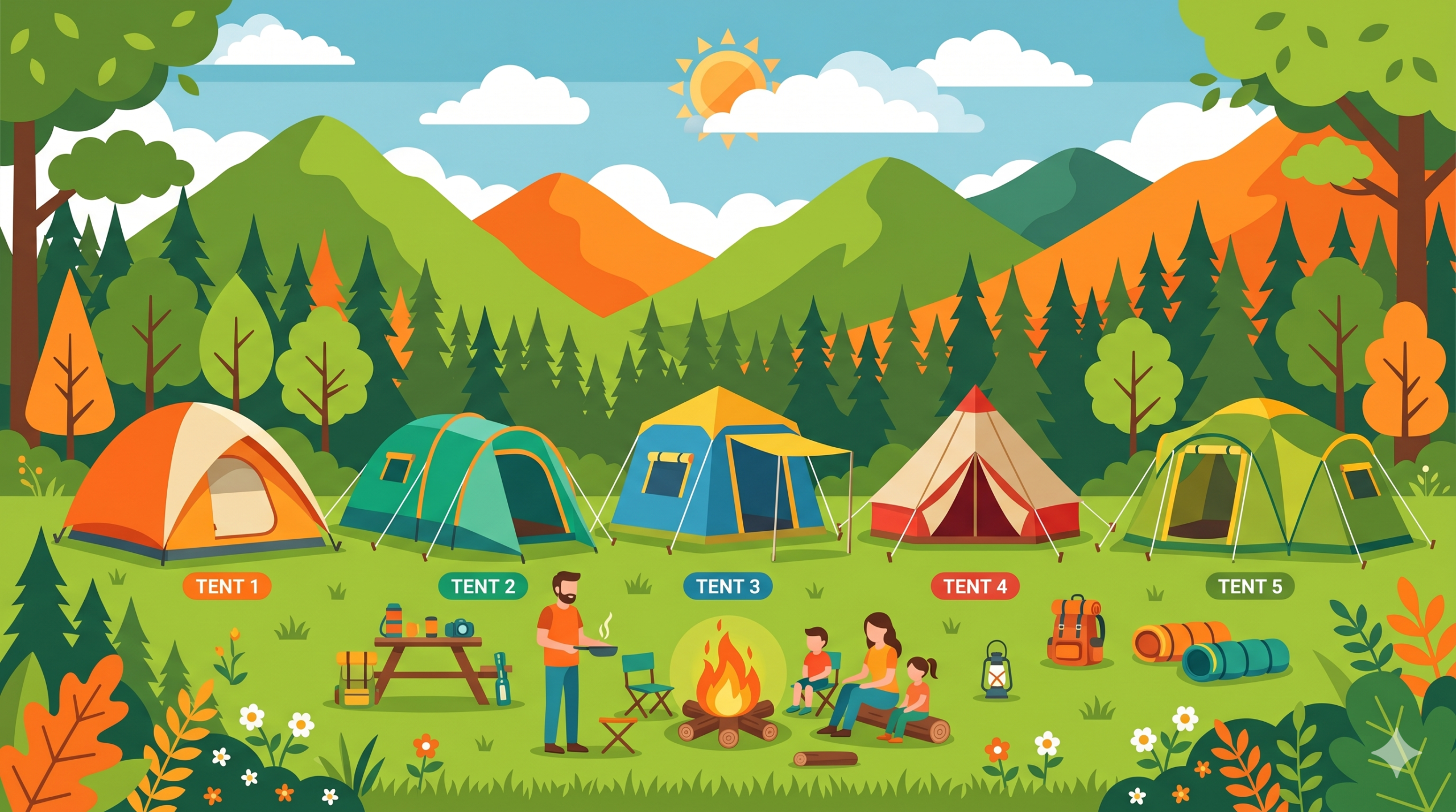 ファミリーテント比較5選