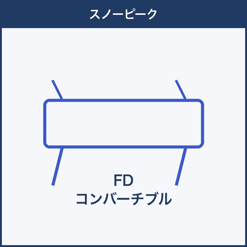 スノーピーク FDコンバーチブル 本体画像