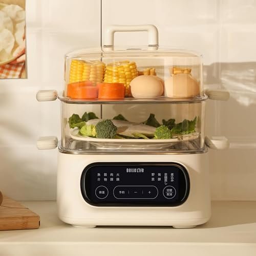 BelleLife 電気蒸し器 スチームクッカー 多機能