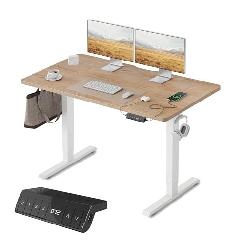 FEZIBO 電動 昇降デスク USB-A