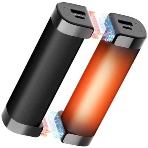 HAGOOGI 充電式カイロ 電子カイロ モバイルバッテリー機能
