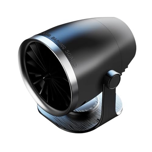 HUAJUN 新外観 車載ファンヒーター シガーソケット給電式