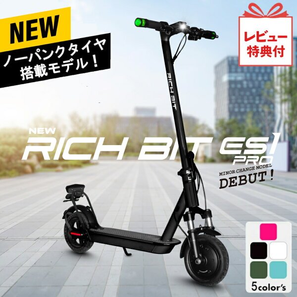 RICHBIT ES1 Pro 電動キックボード 特定小型原付