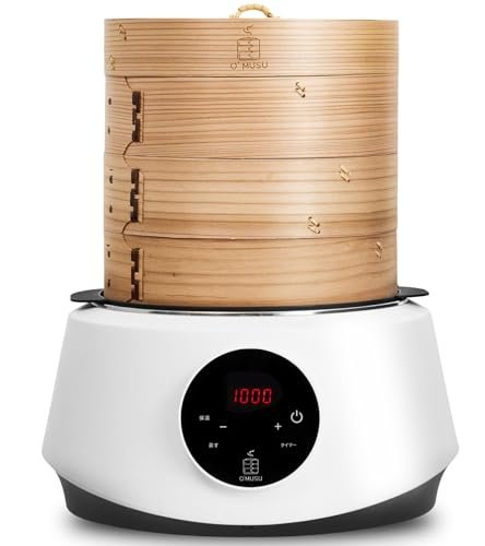 Ocrasi せいろ 蒸し器 電気