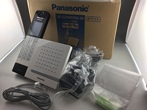 パナソニック VE-GDW03DL コードレス電話機 スマホ連動