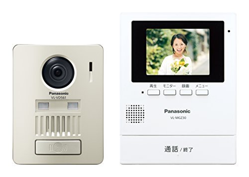 パナソニック ワイヤレステレビドアホン VL-SGZ30