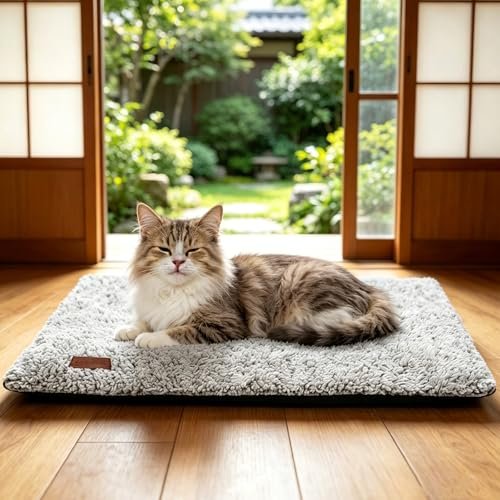 Pawtasy ペット用ホットカーペット 電気不用 猫用