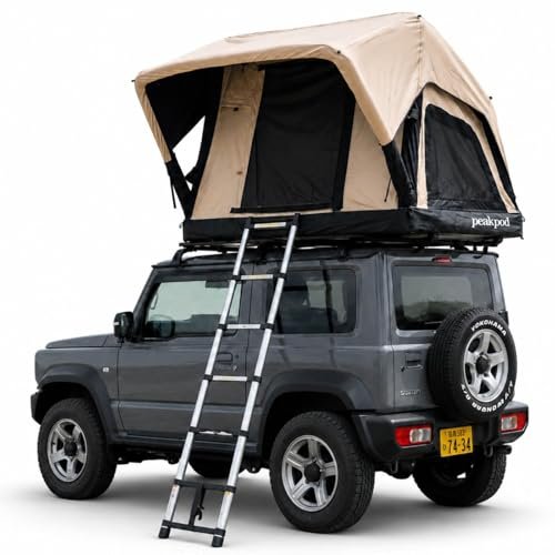 PeakPod ルーフテント 車上 軽量