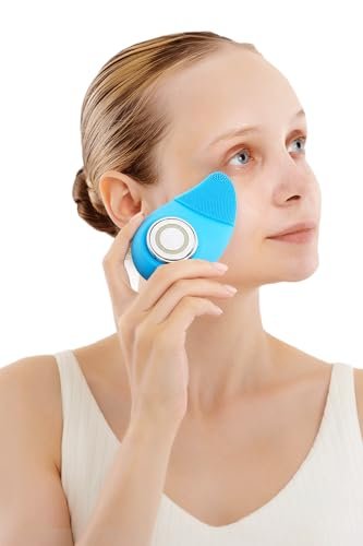 PLEASINGSAN 美顔器 電動洗顔ブラシ イオン