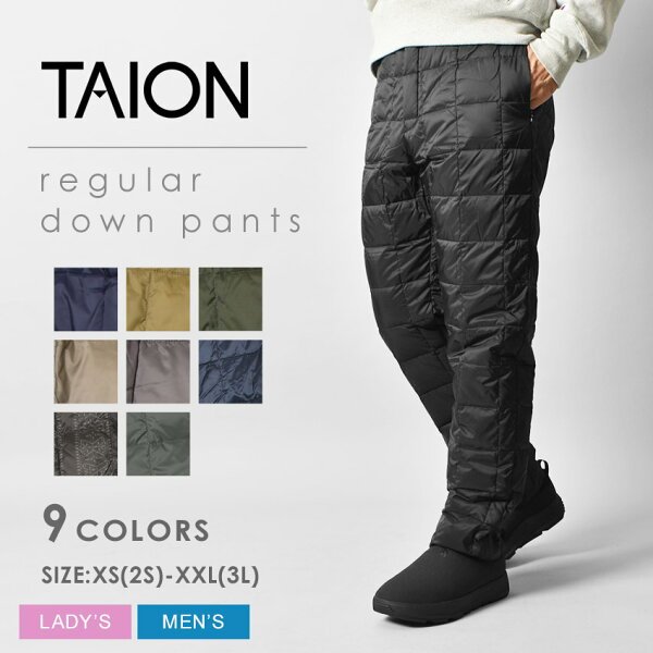 TAION TAION-131RS REGULAR DOWN PANTS