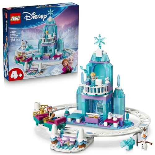 レゴ ディズニープリンセス エルサのアイスキャッスルとソリの冒険 43281